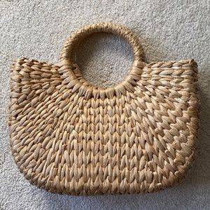 Straw bag lauren conrad